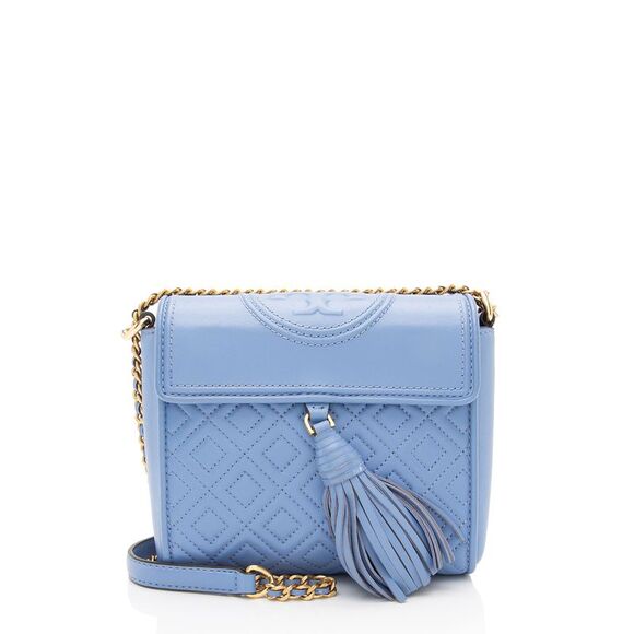 Tory Burch Leather Fleming Box Crossbody